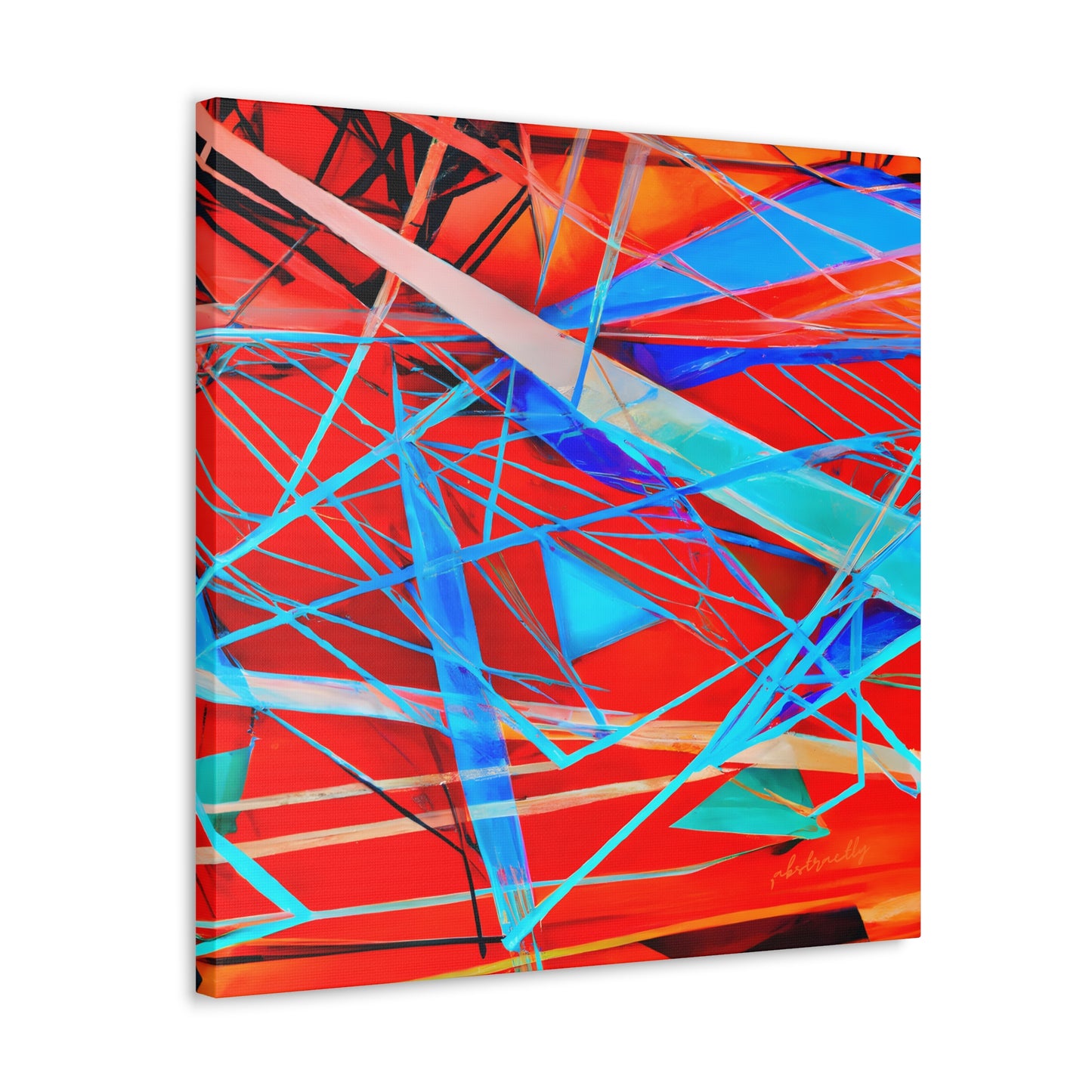 Darlene Roessler - Electric Force, Abstractly - Canvas