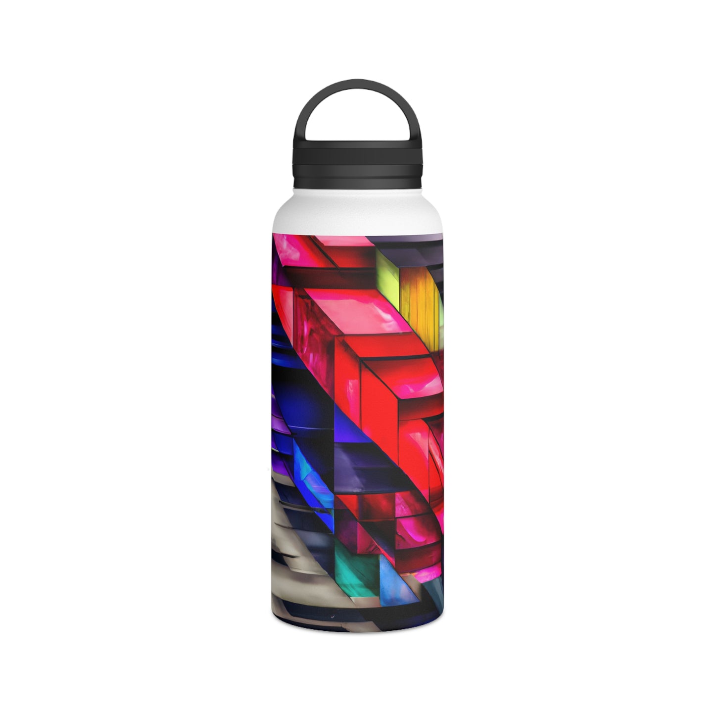 Ruth Rosenfield - Applied Force, Abstractly - Stainless Steel Water Bottle