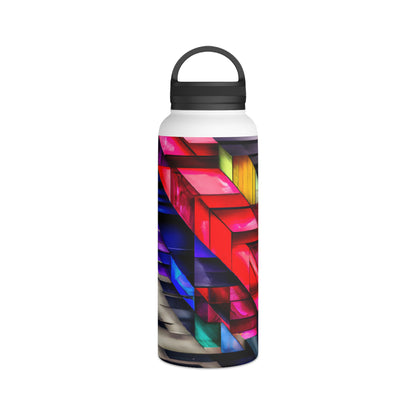 Ruth Rosenfield - Applied Force, Abstractly - Stainless Steel Water Bottle