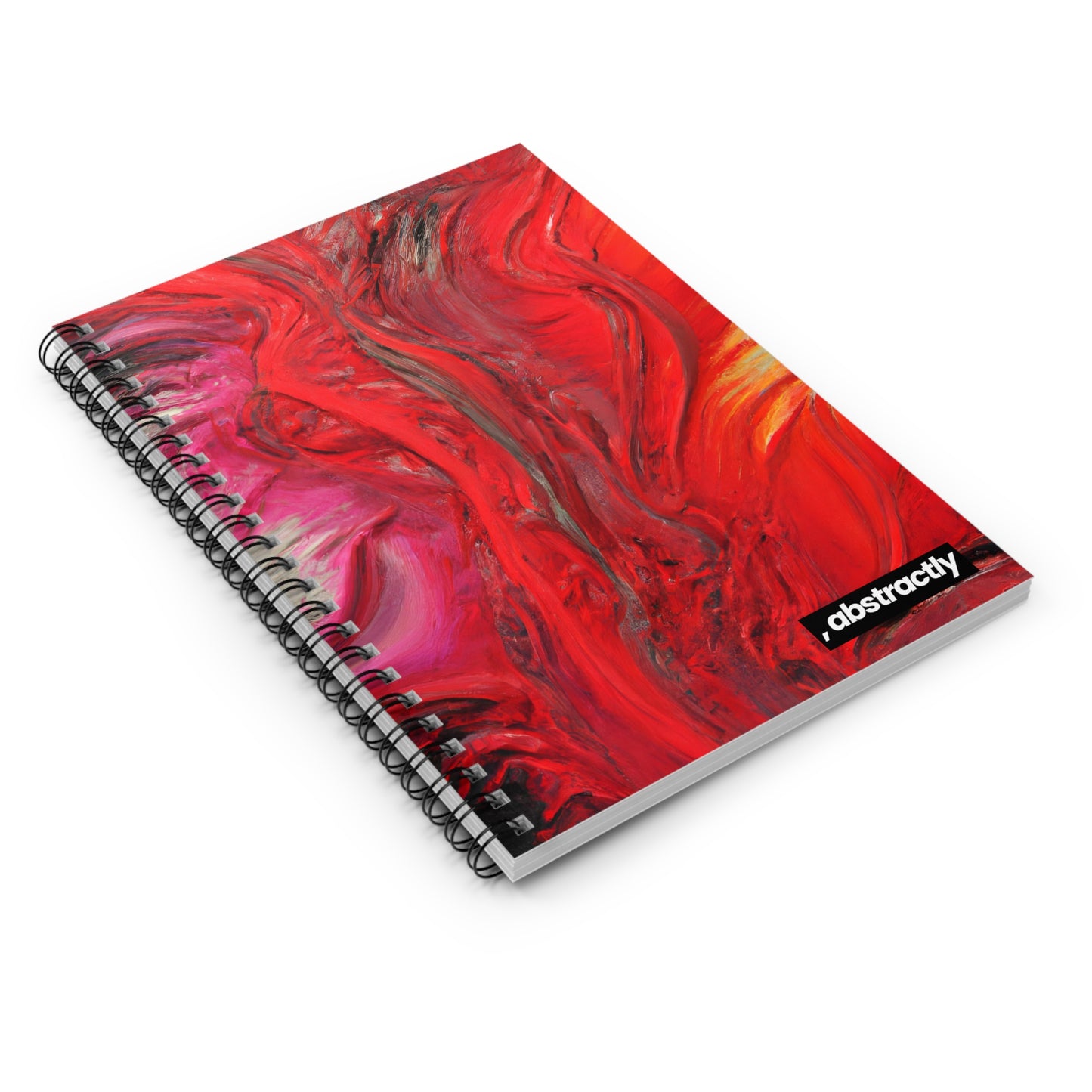 Luminous Neonite - Chemistry, Abstractly - Spiral Notebook