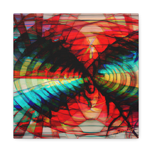 Yulia Sparks - Electromagnetic Force, Abstractly - Canvas