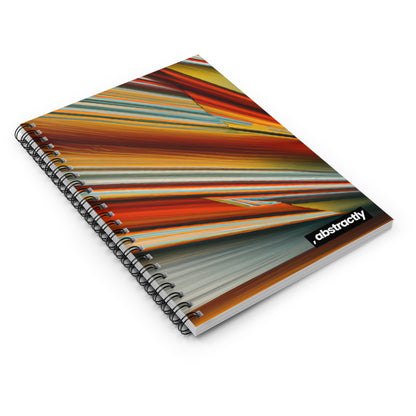 Melvin Strickland - Friction Force, Abstractly - Spiral Notebook