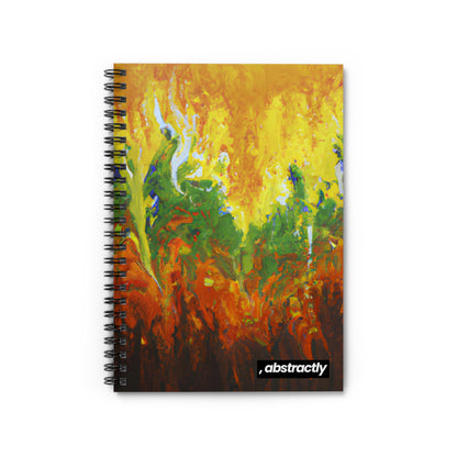 Andromeda Ionite - Chemistry, Abstractly - Spiral Notebook