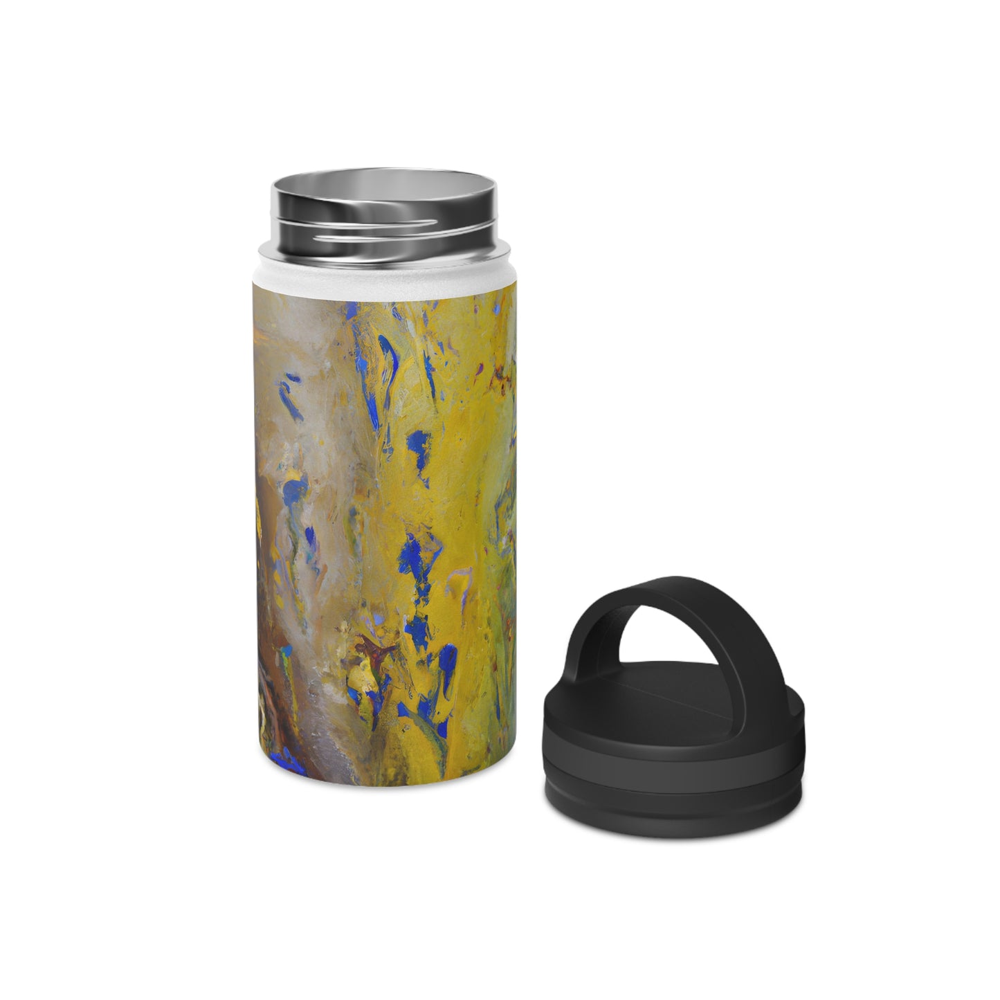 Lavoisier's Luminance - Chemistry, Abstractly - Stainless Steel Water Bottle