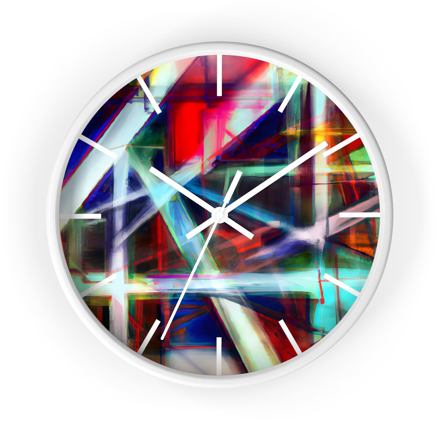 Leonard Kleinberg - Electric Force, Abstractly - Wall Clock