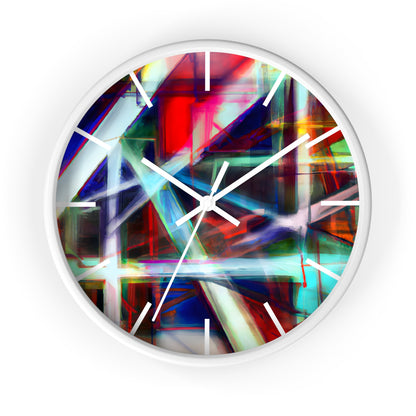 Leonard Kleinberg - Electric Force, Abstractly - Wall Clock