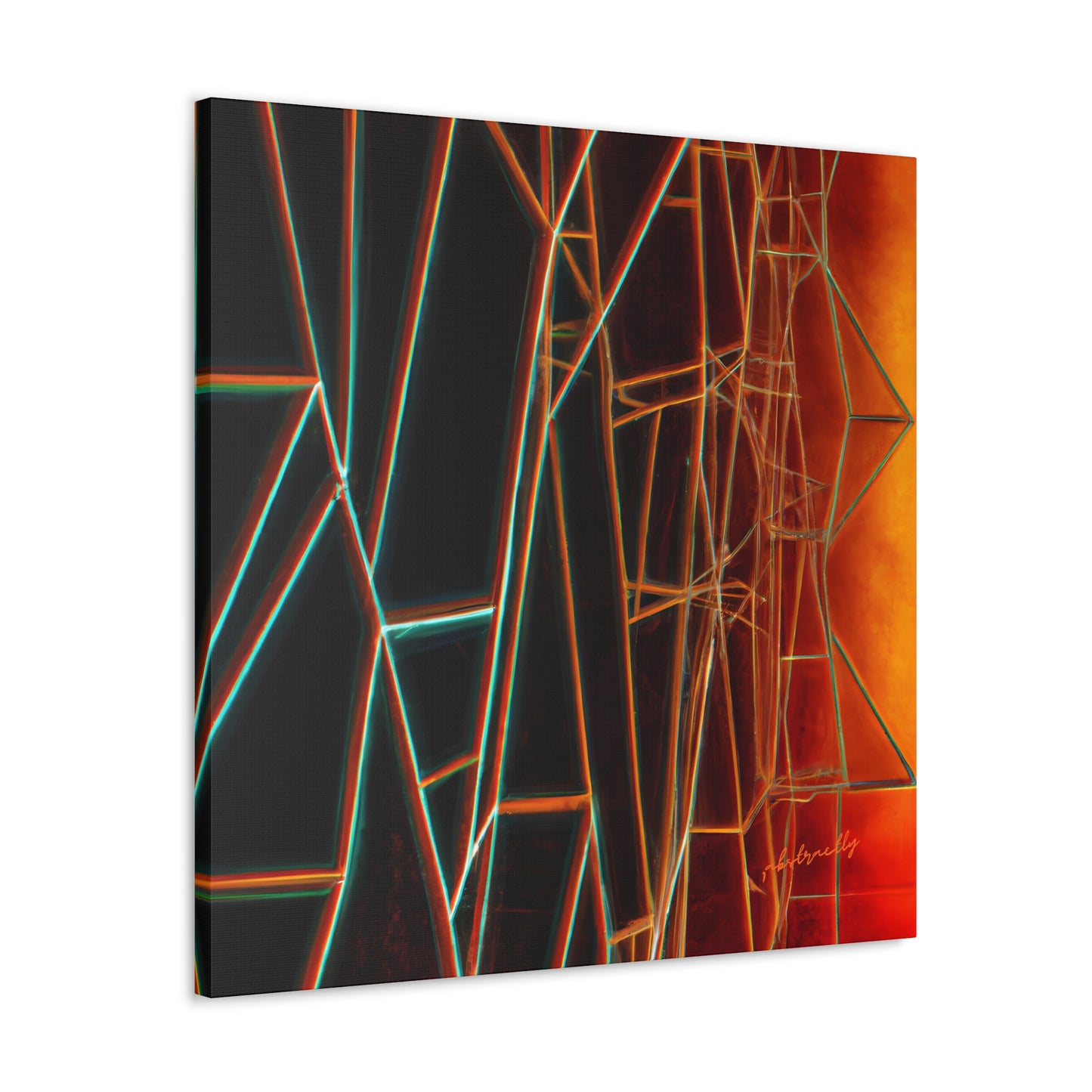 Alec Richardson - Tension Force, Abstractly - Canvas