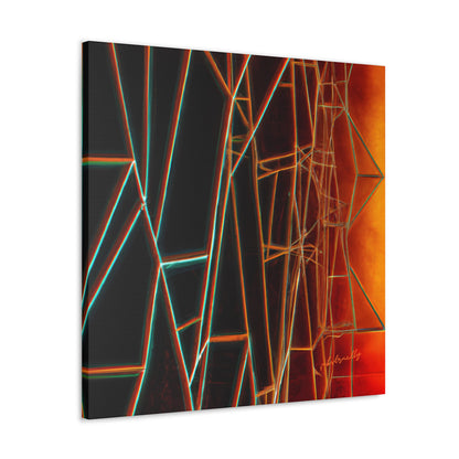 Alec Richardson - Tension Force, Abstractly - Canvas
