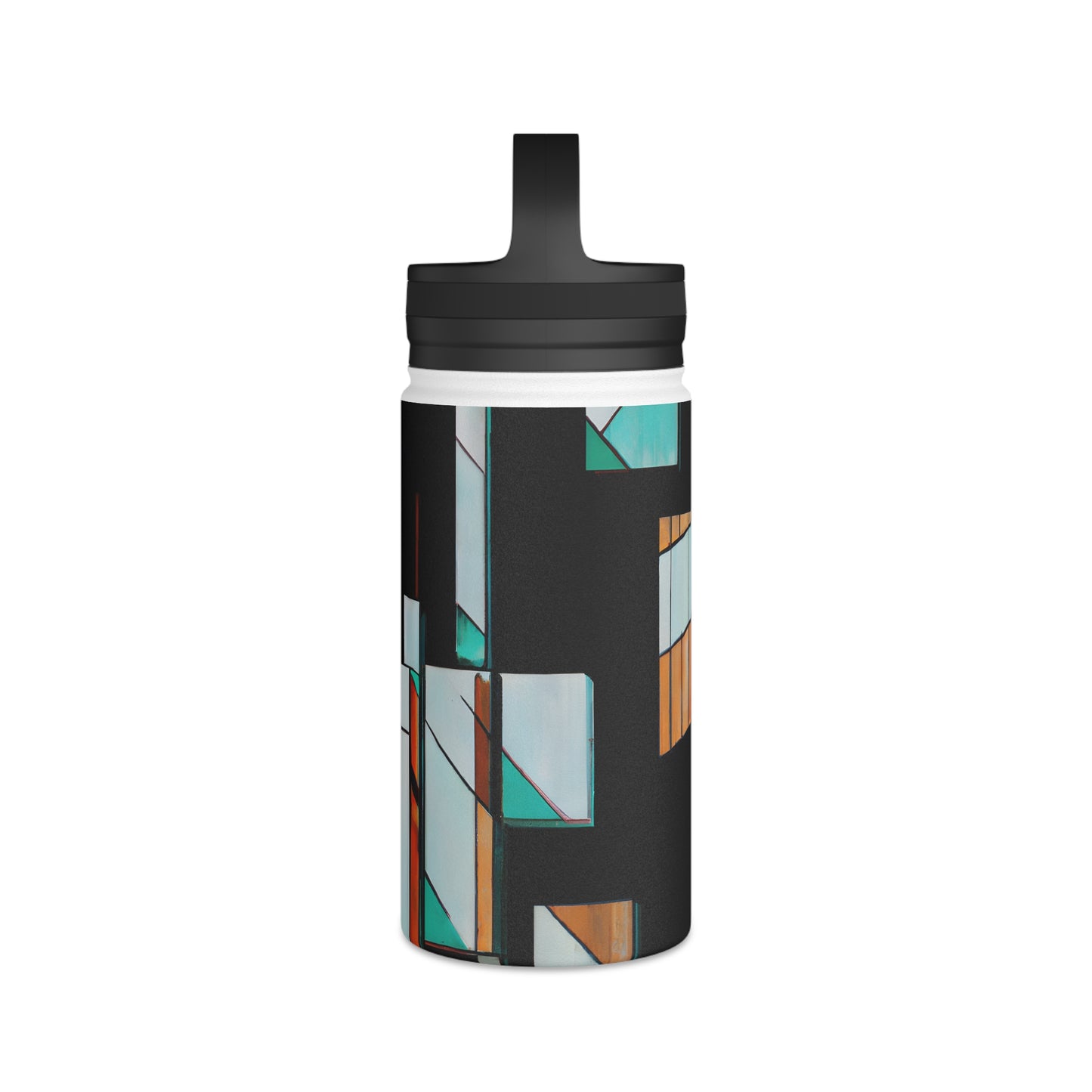 Ava Eisenstein - Friction Force, Abstractly - Stainless Steel Water Bottle