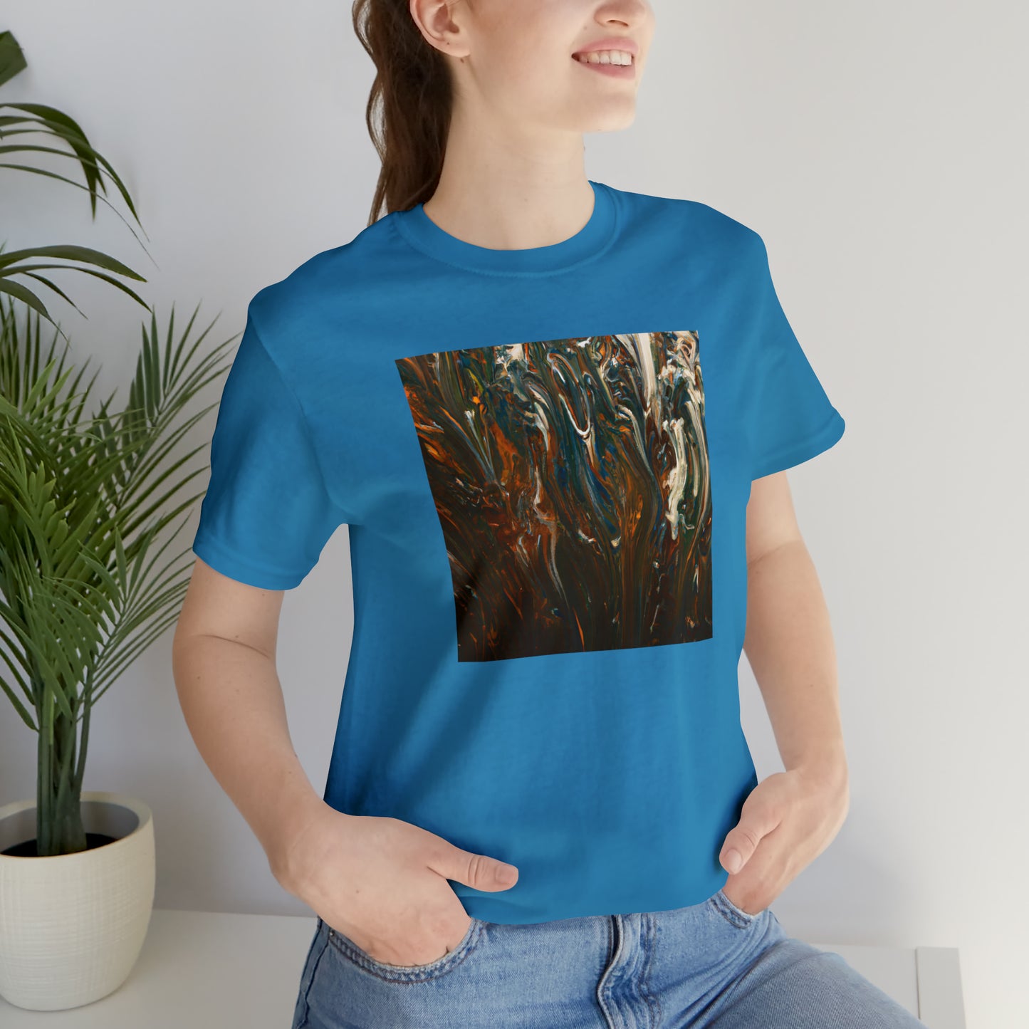 Hovenite Crystalline Matrix - Chemistry, Abstractly - Tee