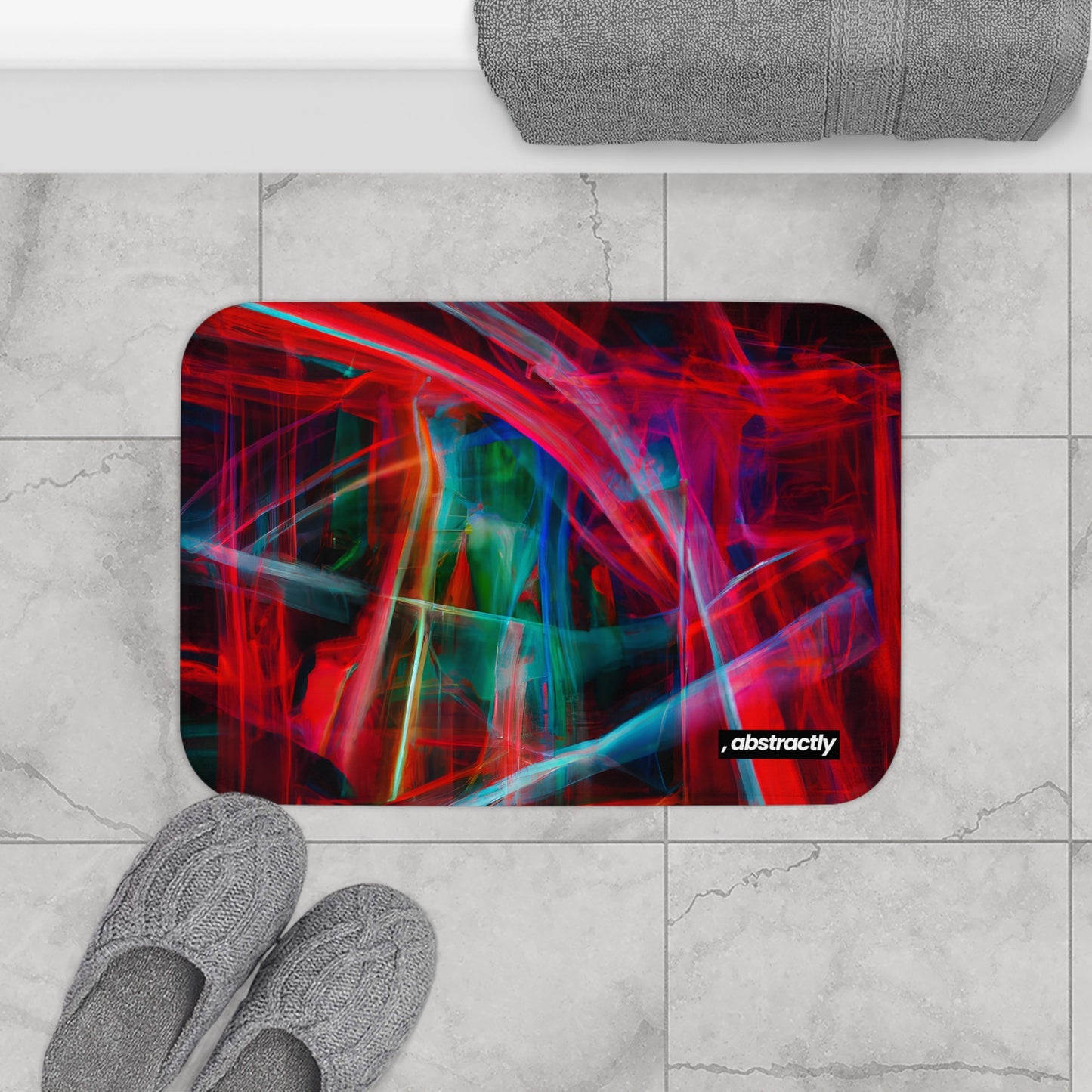 Maria Everton - Weak Force, Abstractly - Bath Mat