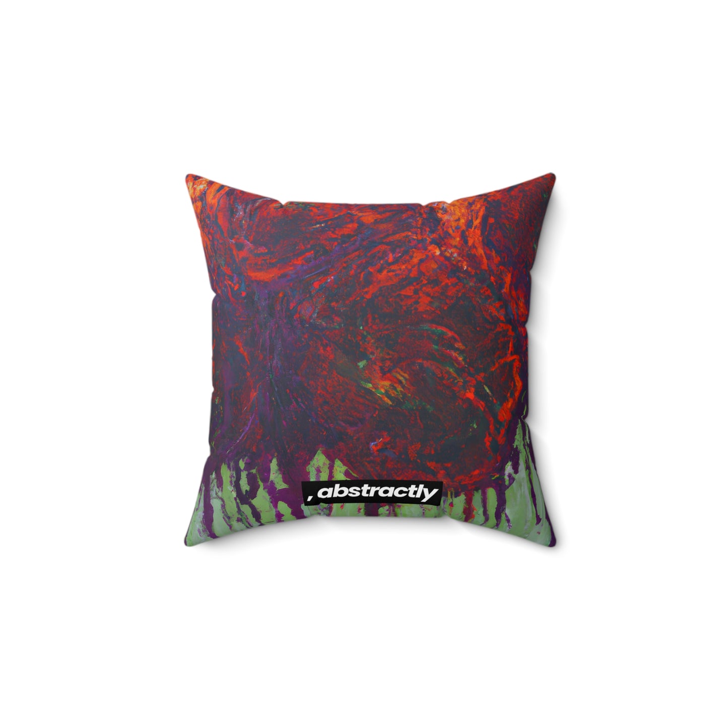 Quantum Carbonate - Chemistry, Abstractly - Faux Suede Throw Pillow