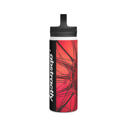 Elizabeth Rutherford - Magnetic Force, Abstractly - Stainless Steel Water Bottle