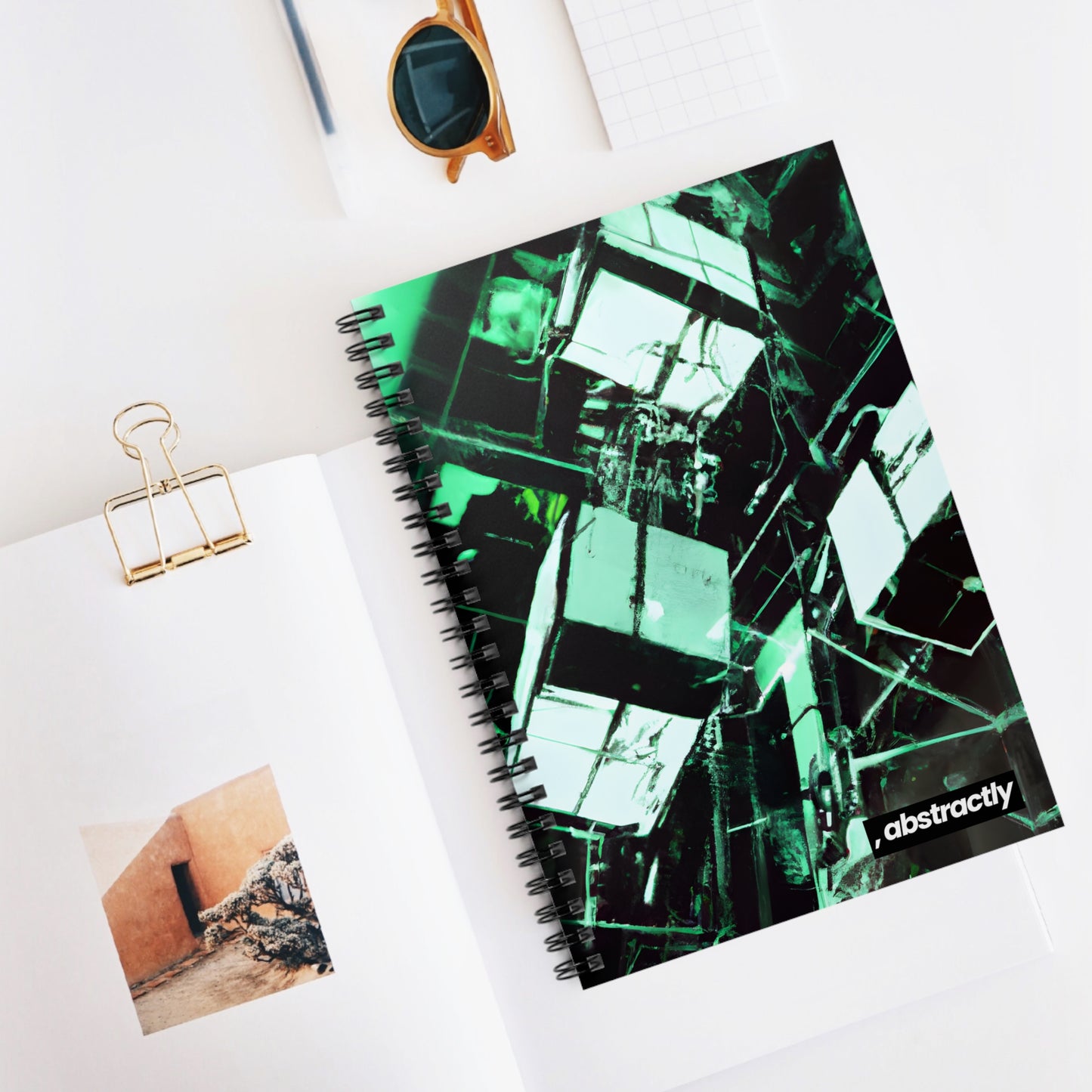 Clearscope Auditors - Principle, Abstractly - Spiral Notebook