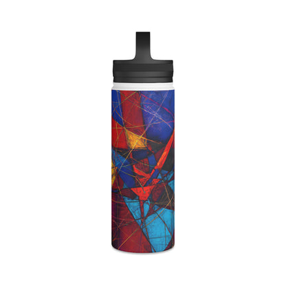 Lillian Thomason - Magnetic Force, Abstractly - Stainless Steel Water Bottle