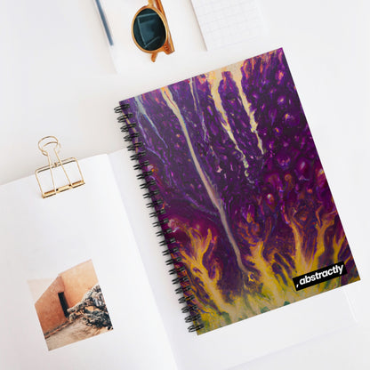 Luminous Etherium - Chemistry, Abstractly - Spiral Notebook