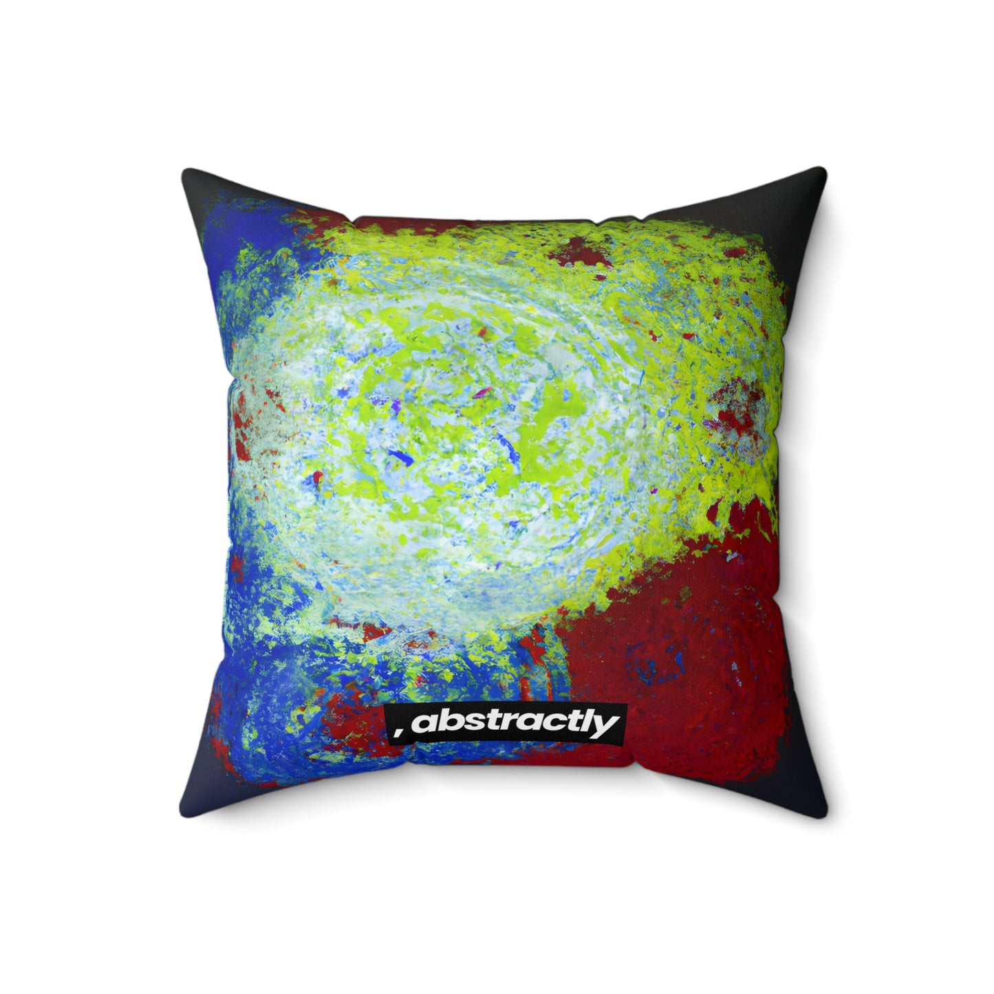 Seneca Sulphide - Chemistry, Abstractly - Faux Suede Throw Pillow