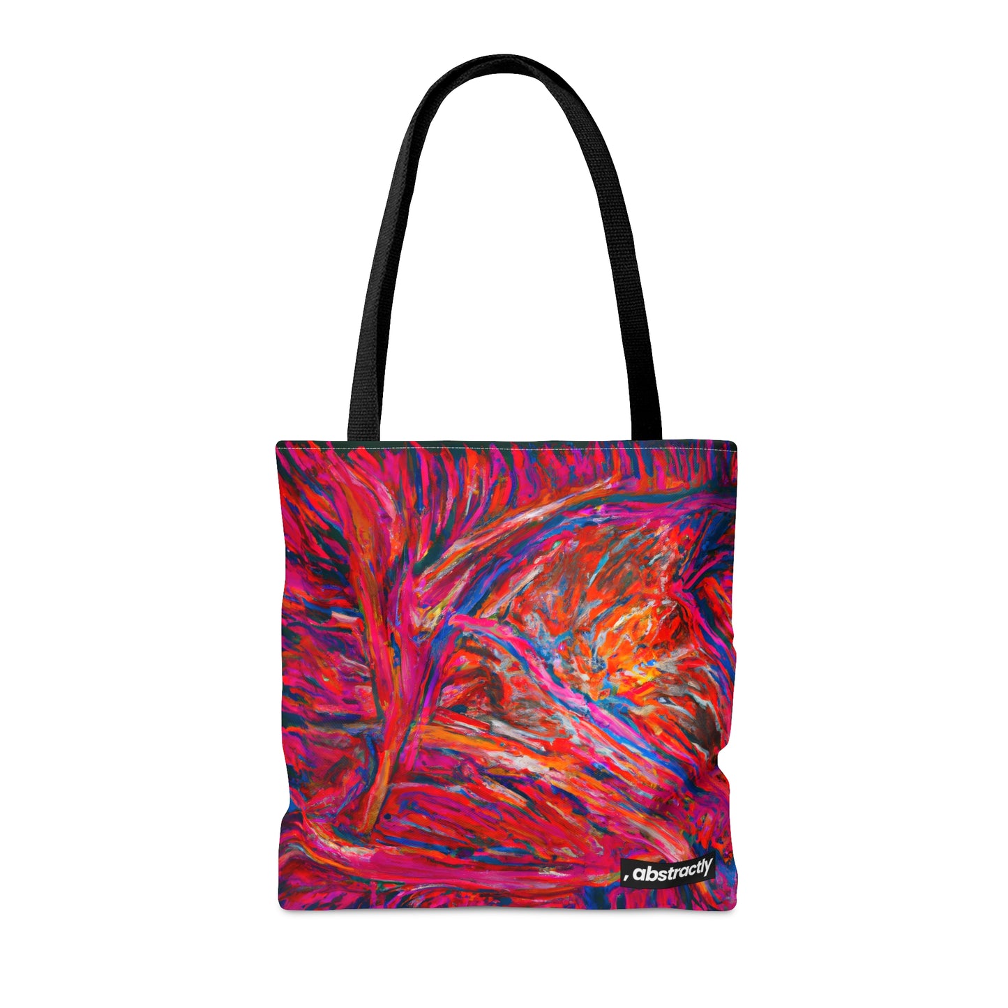 Solarian Crystal Prism - Neon, Abstractly - Tote