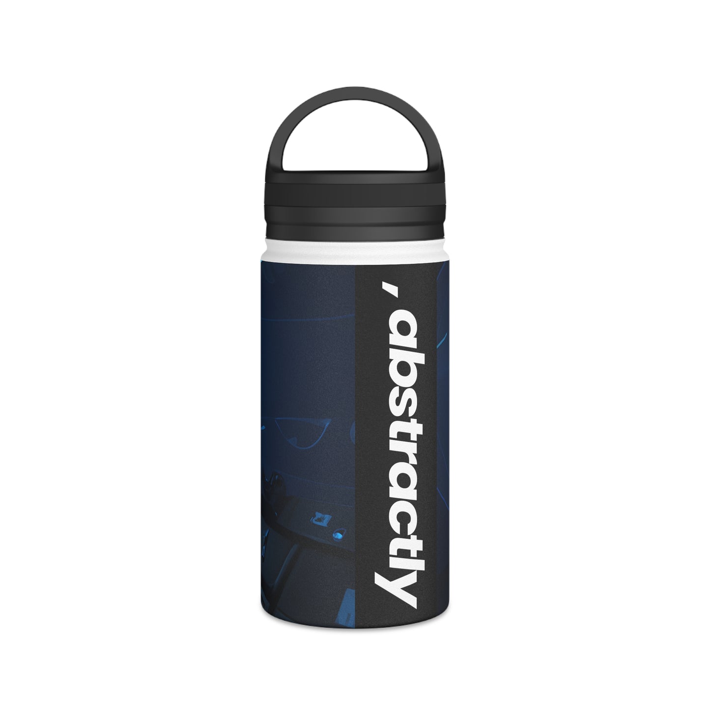 Vanguard Intellect - Debit, Abstractly - Stainless Steel Water Bottle