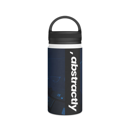 Vanguard Intellect - Debit, Abstractly - Stainless Steel Water Bottle