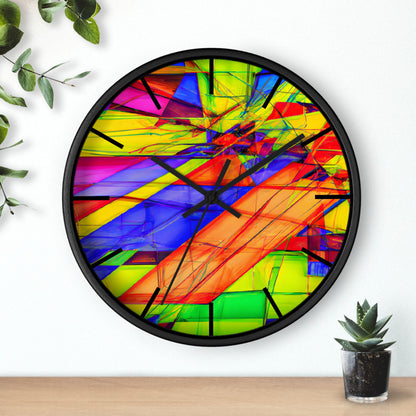 Valerie Higgs - Electric Force, Abstractly - Wall Clock