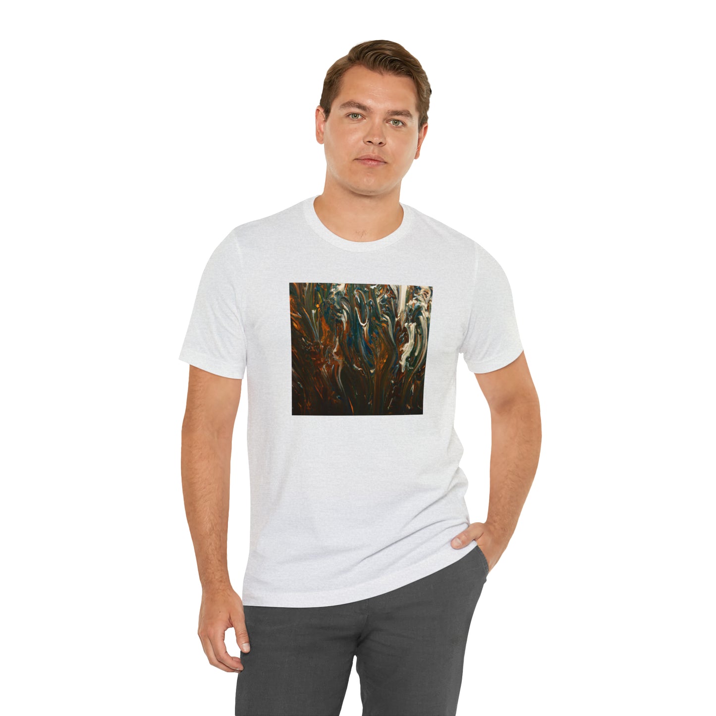 Hovenite Crystalline Matrix - Chemistry, Abstractly - Tee