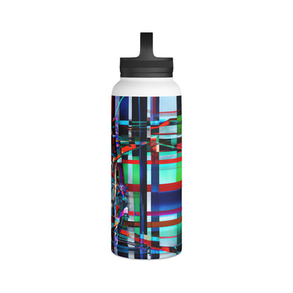 Lorenzo Griffin - Strong Force, Abstractly - Stainless Steel Water Bottle