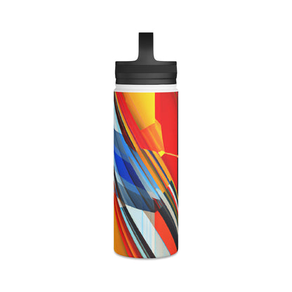 Joshua Fiedler - Air Resistance Force, Abstractly - Stainless Steel Water Bottle