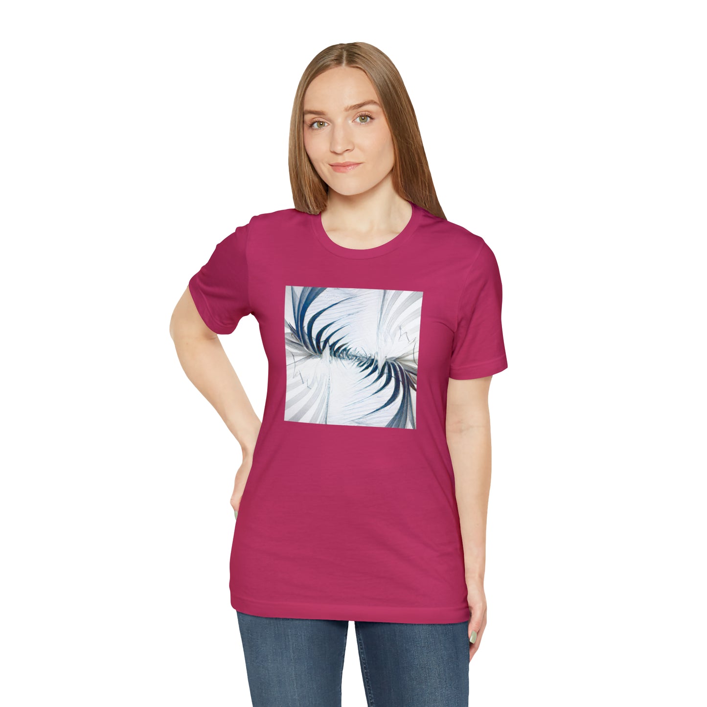 Cassandra Steller - Magnetic Force, Abstractly - Tee