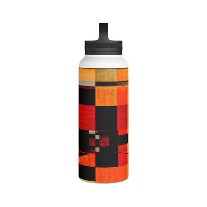 Esther Lowell - Electric Force, Abstractly - Stainless Steel Water Bottle