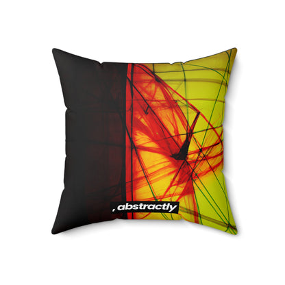 Leonard Sheffield - Magnetic Force, Abstractly - Faux Suede Throw Pillow