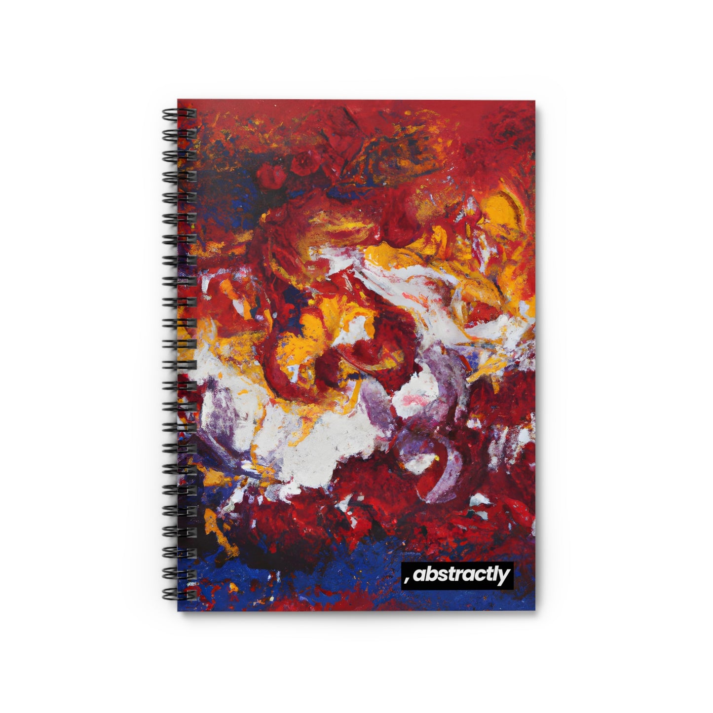 Galactic Nitride - Chemistry, Abstractly - Spiral Notebook