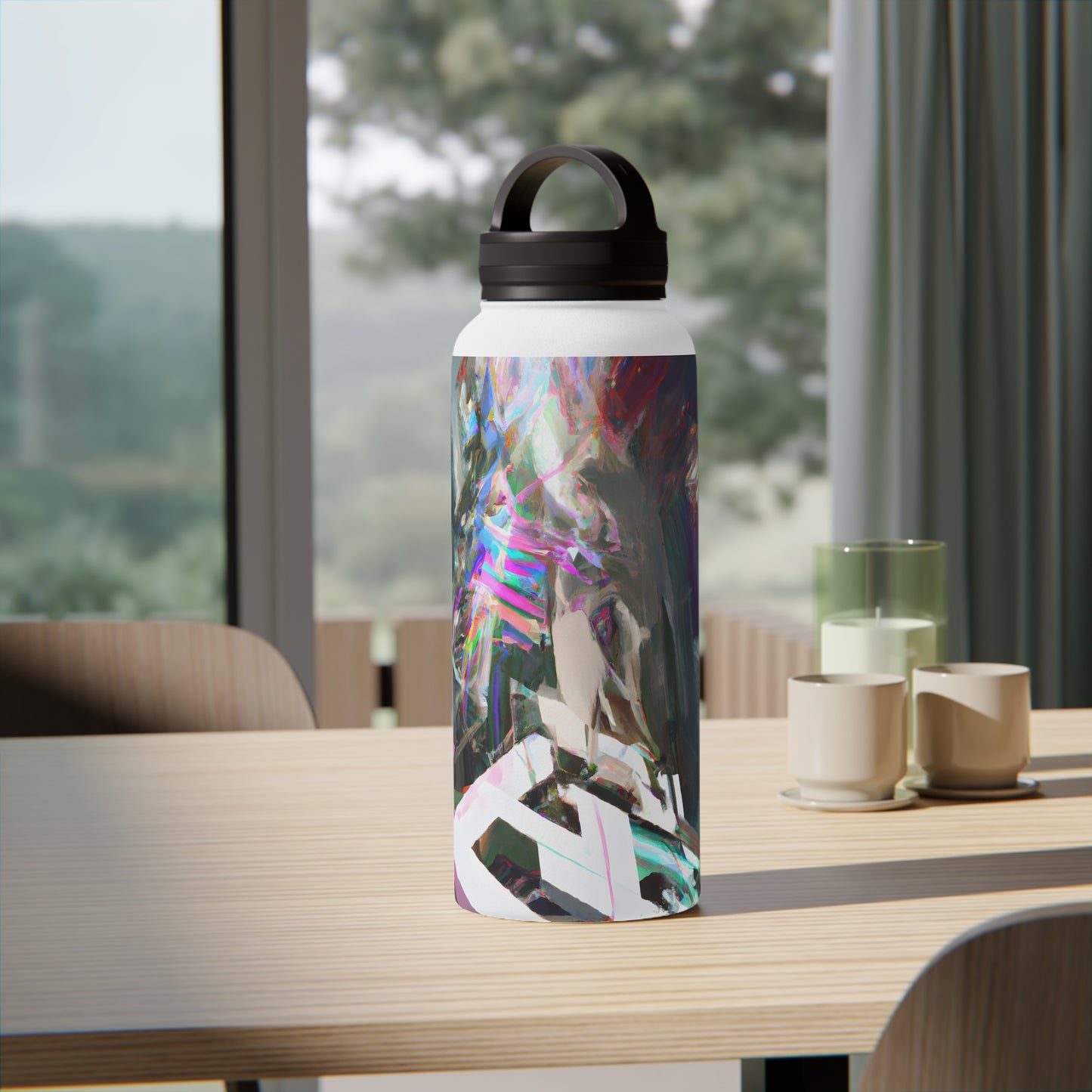 Vertex Integrity - Accrual, Abstractly - Stainless Steel Water Bottle