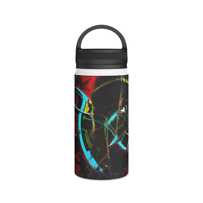 Lorena Sheffield - Electromagnetic Force, Abstractly - Stainless Steel Water Bottle