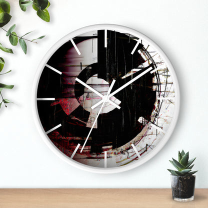 Theodore Rosenberg - Tension Force, Abstractly - Wall Clock