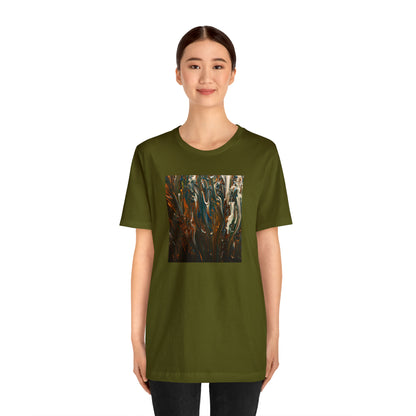 Hovenite Crystalline Matrix - Chemistry, Abstractly - Tee