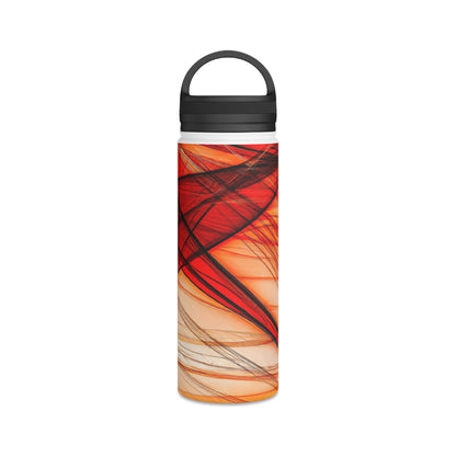 Ellis Rothman - Magnetic Force, Abstractly - Stainless Steel Water Bottle