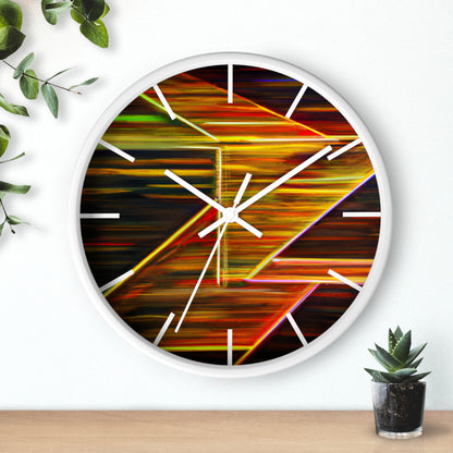 Margaret Hessler - Electromagnetic Force, Abstractly - Wall Clock