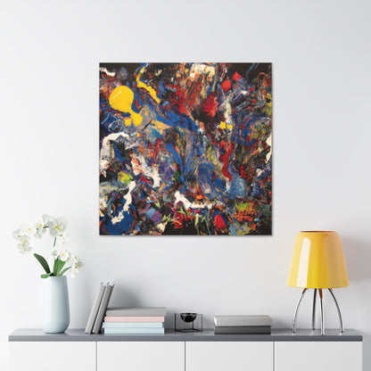 Amber Phosphorus Hexide - Chemistry, Abstractly - Canvas