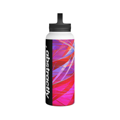 Isabel Kowalski - Air Resistance Force, Abstractly - Stainless Steel Water Bottle