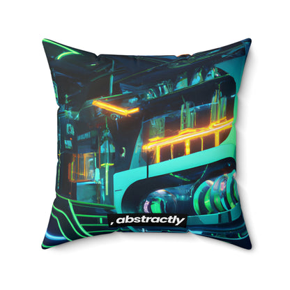 Vanguard Crest - Dividends, Abstractly - Faux Suede Throw Pillow