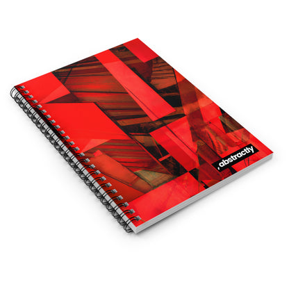 Louise Lockhart - Applied Force, Abstractly - Spiral Notebook