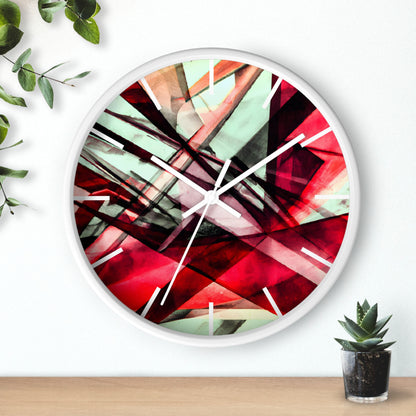 Phyllis Gallagher - Applied Force, Abstractly - Wall Clock