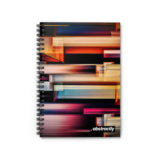 Harold Bloomfield - Strong Force, Abstractly - Spiral Notebook