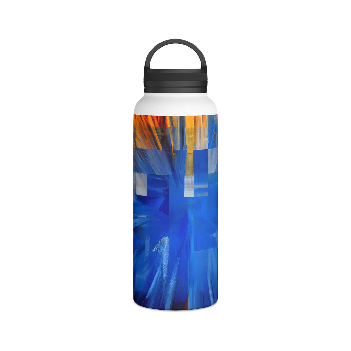 Adelaide Sinclair - Tension Force, Abstractly - Stainless Steel Water Bottle