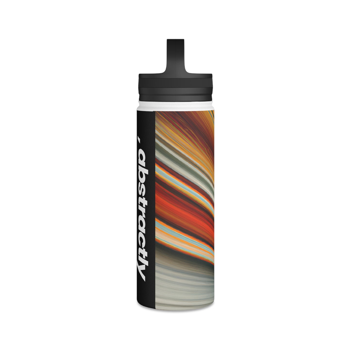 Melvin Strickland - Friction Force, Abstractly - Stainless Steel Water Bottle