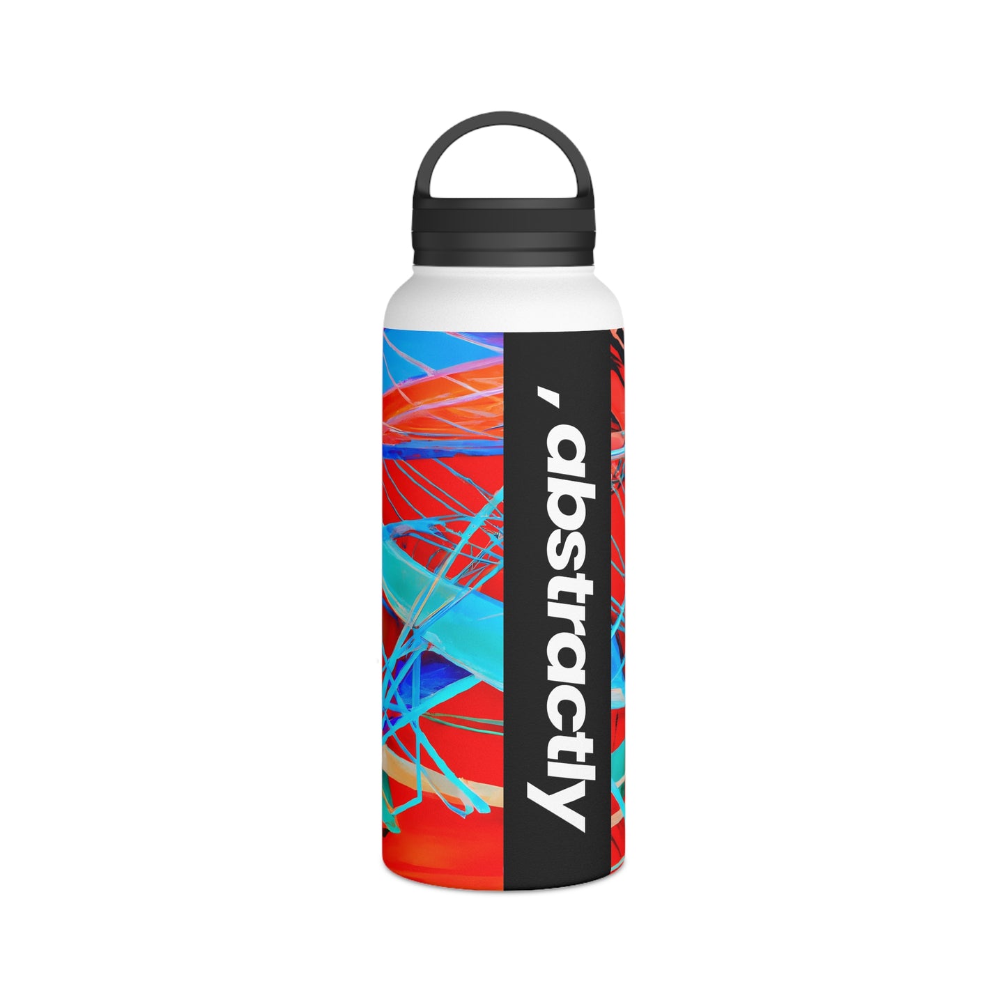 Darlene Roessler - Electric Force, Abstractly - Stainless Steel Water Bottle