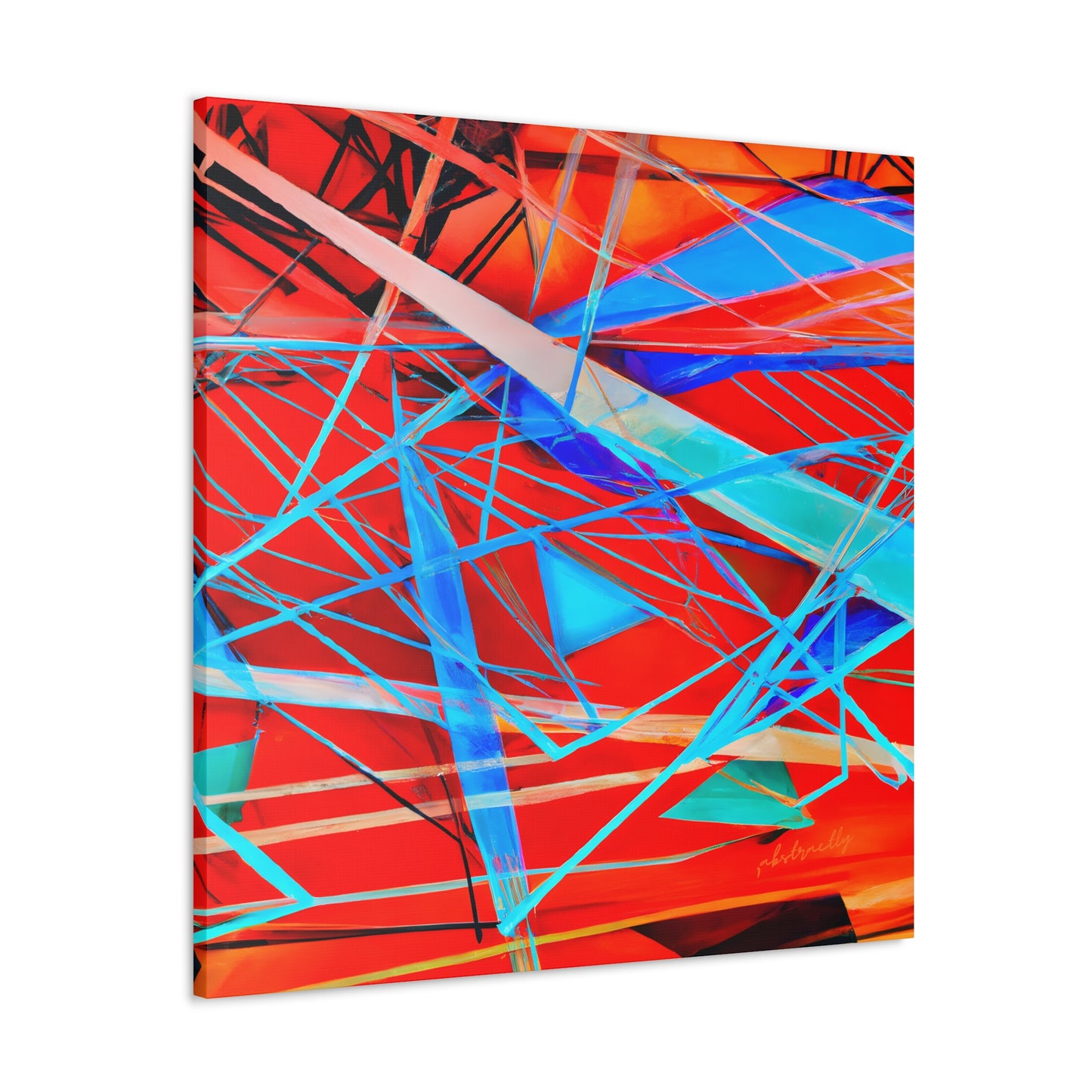 Darlene Roessler - Electric Force, Abstractly - Canvas