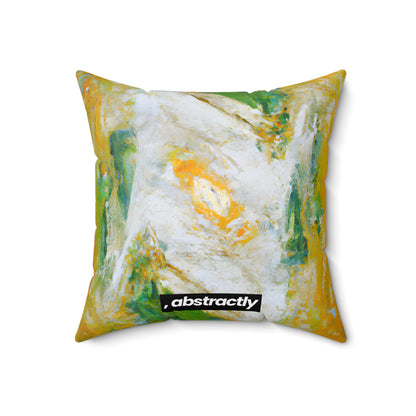 Photon-liteonium - Potassium, Abstractly - Faux Suede Throw Pillow