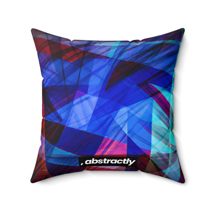 Lena Bernstein - Friction Force, Abstractly - Faux Suede Throw Pillow